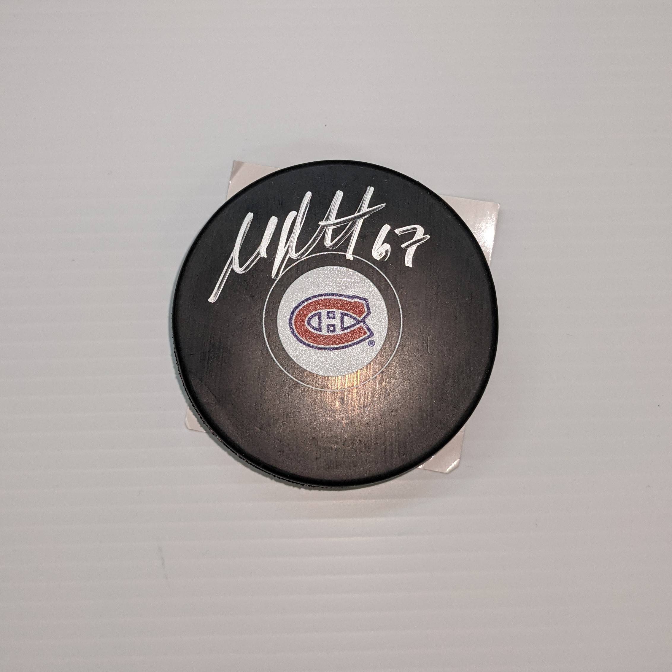 image de Hockey Puck signed by Max Pacioretty