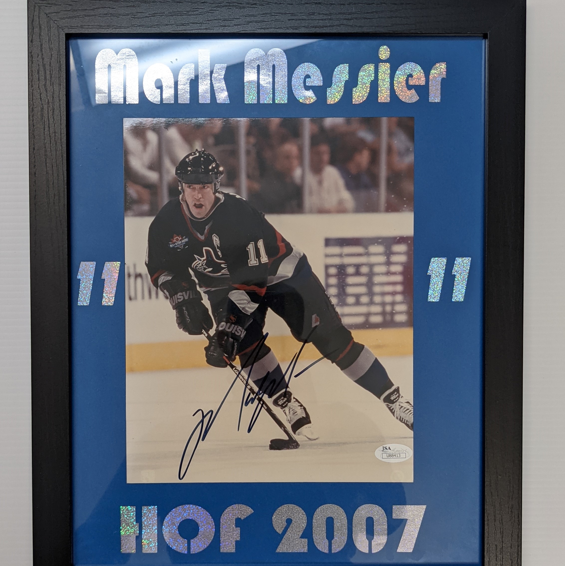 image de Mark Messier Signed Photo HOF 2007